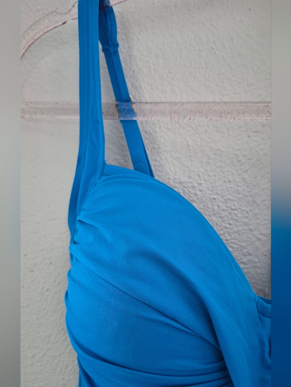 LA BLANCA Sweetheart Ruched One Piece Swimsuit! Size 10 - Picture 8 of 8